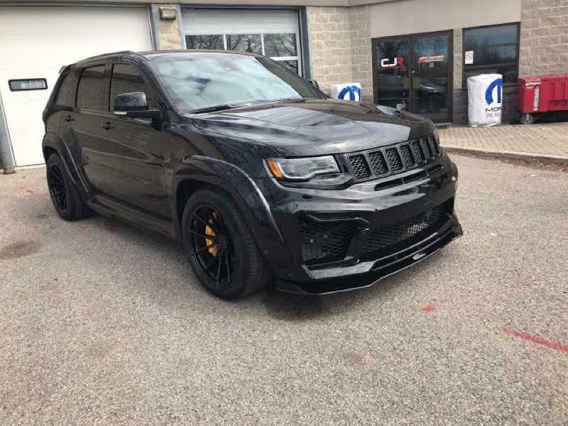 Jeep Grand Cherokee Trackhawk spotted in Wollongong
