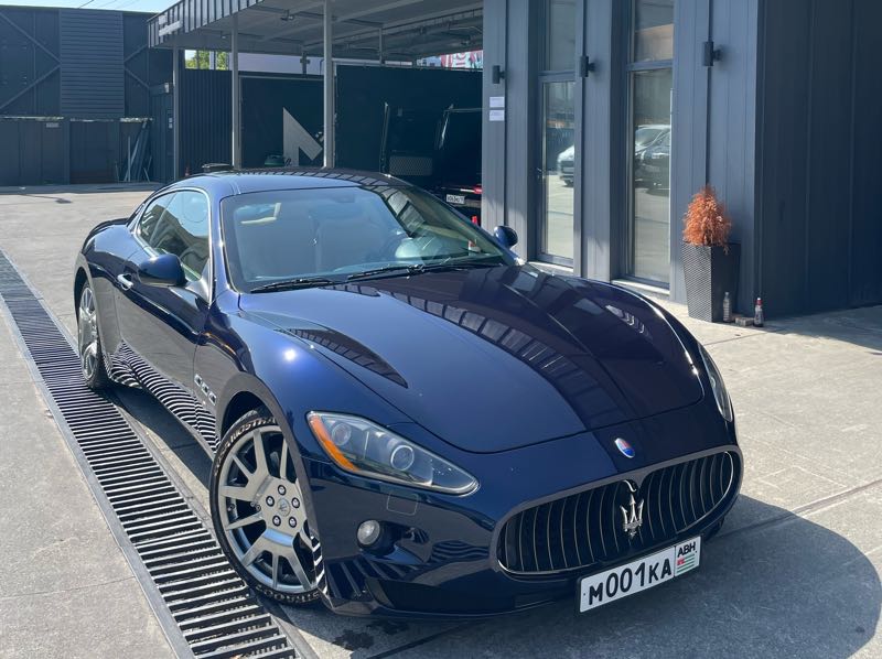 Maserati GranTurismo (2008) spotted in Uzbekistan, Uzbekistan