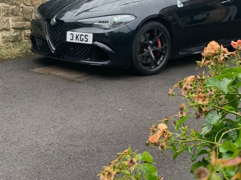 Alfa Romeo Giulia Quadrifoglio spotted in Sheffield
