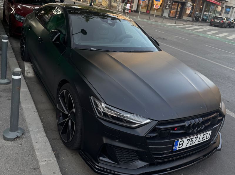Audi RS 7 spotted in Bucharest
