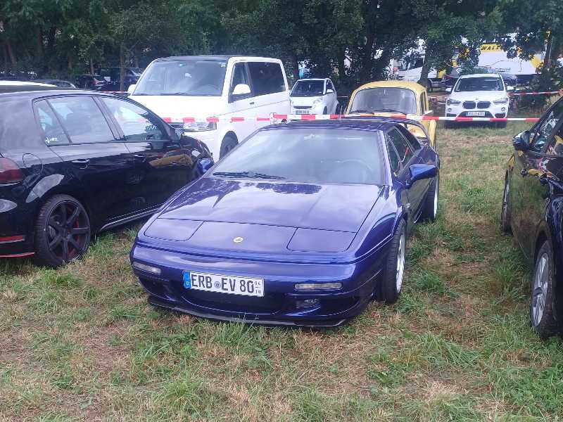 Lotus Esprit spotted in Walldürn