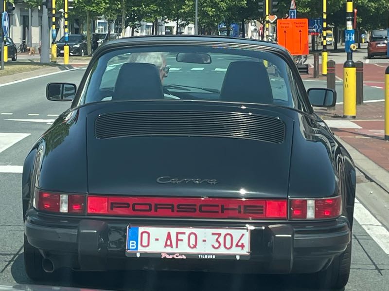 Porsche Carrera spotted in Brugge