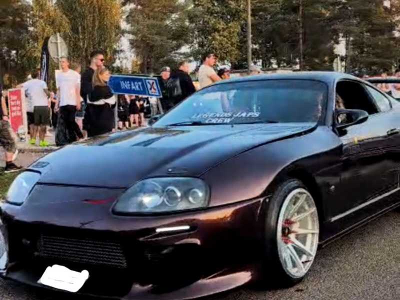Toyota Supra spotted in Västerås