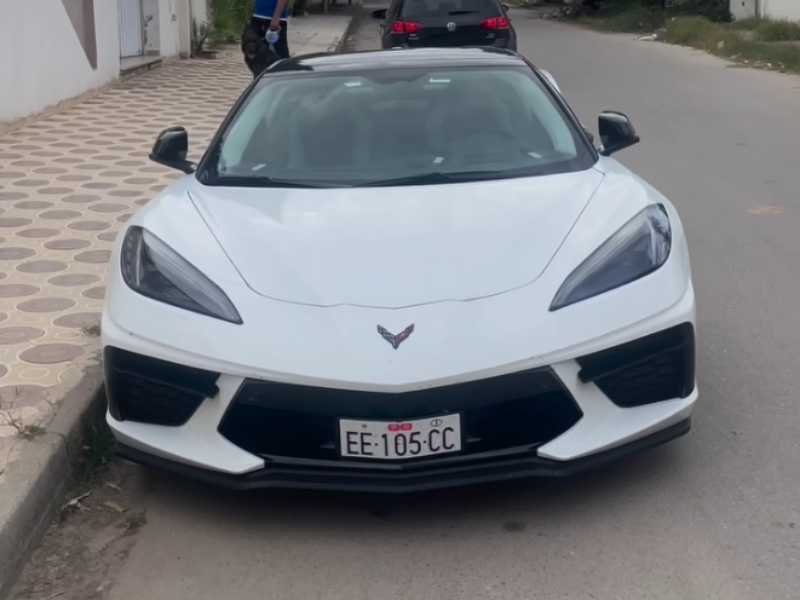 Chevrolet Corvette (2020) spotted in Mourouj 5, Tunisia