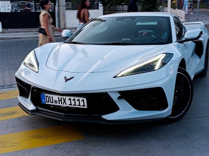 Chevrolet Corvette C8 spotted in Didim