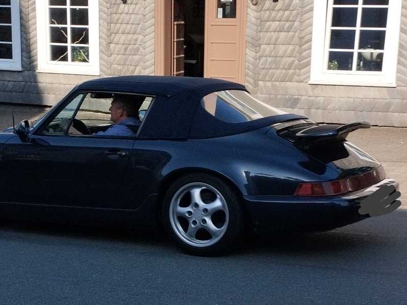 Porsche 911 Cabriolet spotted in Winterberg