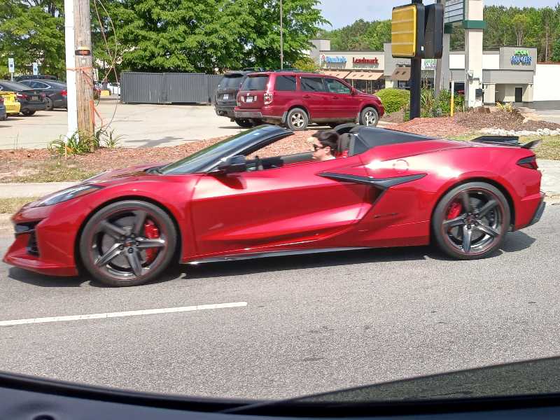 Chevrolet Corvette spotted in Southern Pines