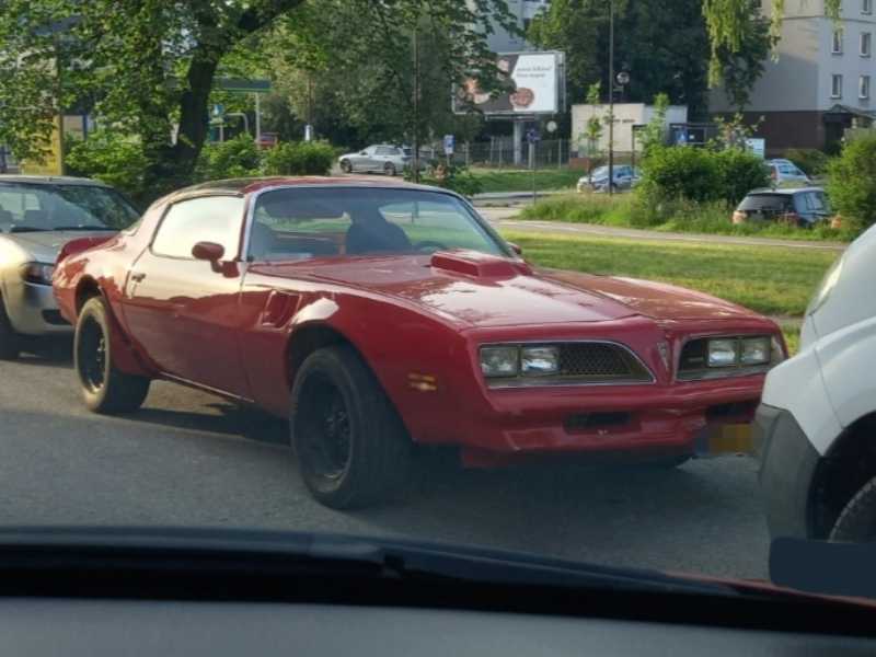 Pontiac Firebird spotted in Tychy