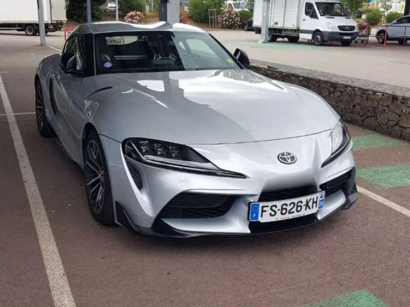 Toyota Supra spotted in Ajaccio
