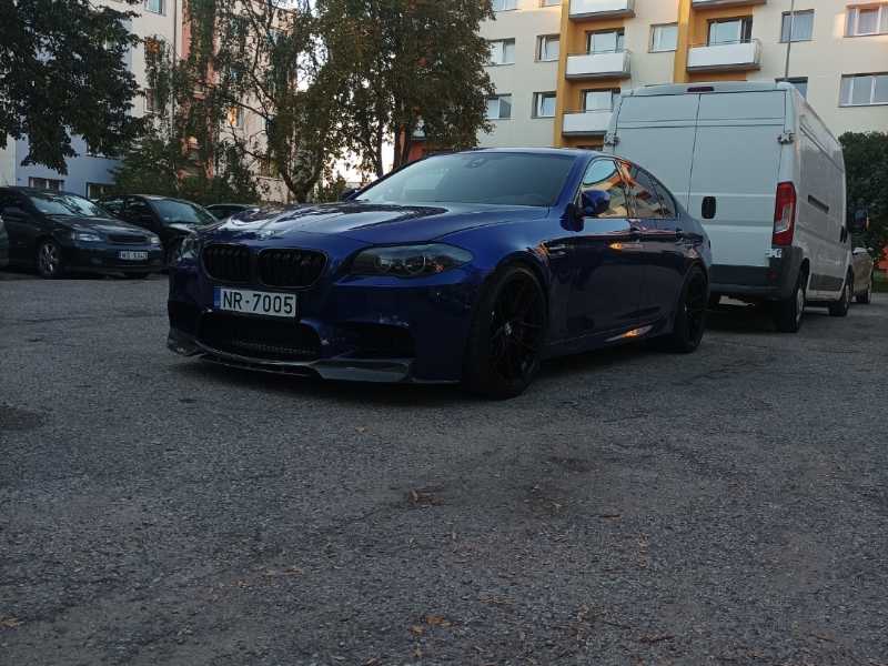 BMW M5 spotted in Liepāja