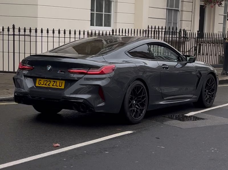 BMW M4 (2022) spotted in London, United Kingdom