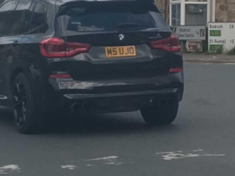 BMW M5 spotted in Bodmin