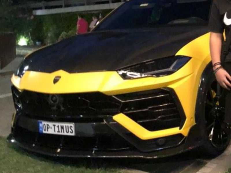 Lamborghini Urus spotted in Elbasan