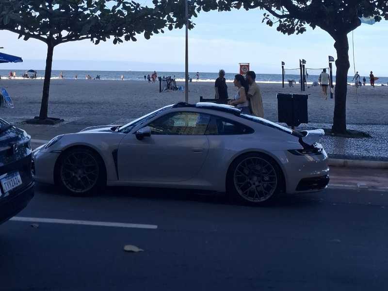 Porsche 911 Turbo S spotted in Balneário Camboriú