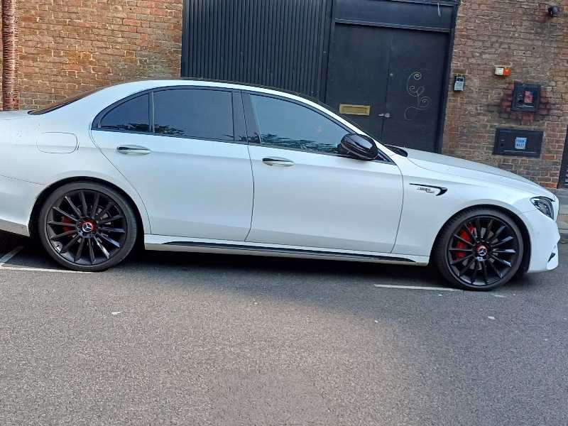 Mercedes-Benz E63 AMG spotted in London