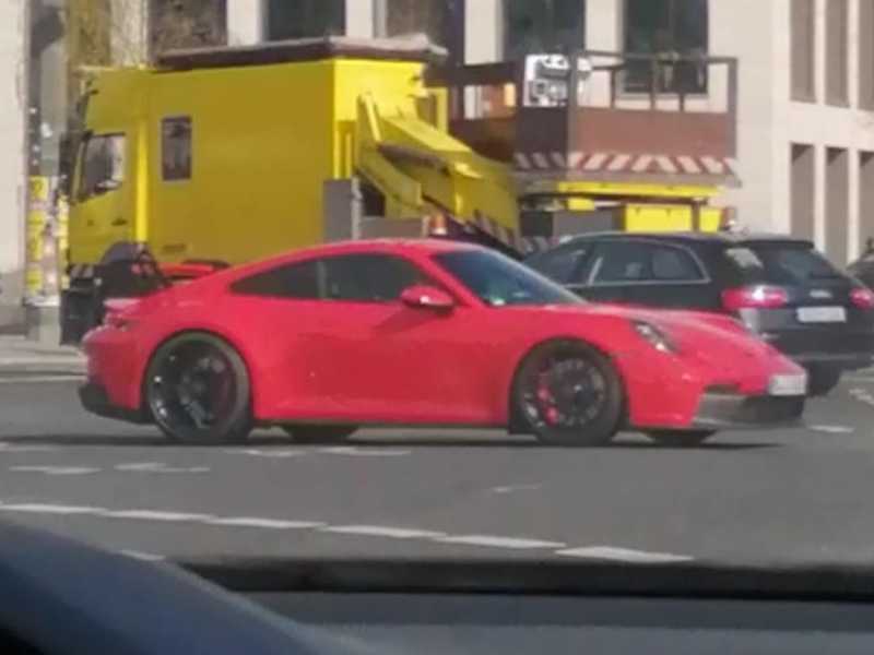 Porsche 911 (2020) spotted in Berlin, Germany
