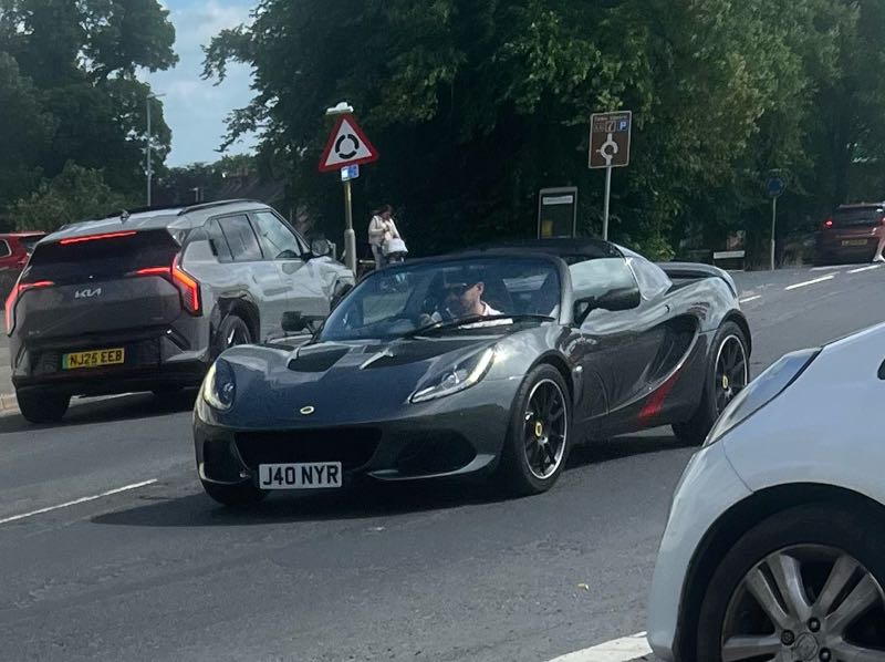 Lotus Elise spotted in Carlisle