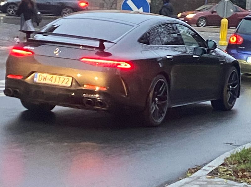 Mercedes-Benz AMG GT 4-Door Coupe spotted in Brzeg