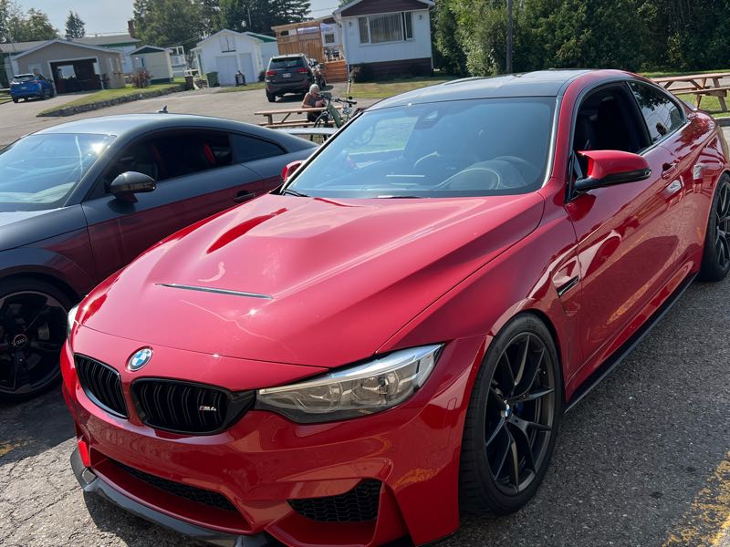 BMW M4 spotted in Le Bic