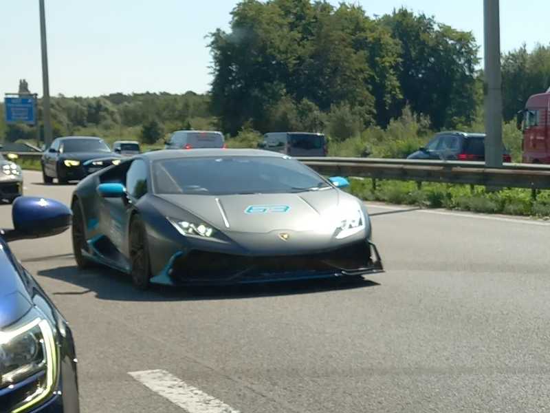 Lamborghini Huracán spotted in Brussels