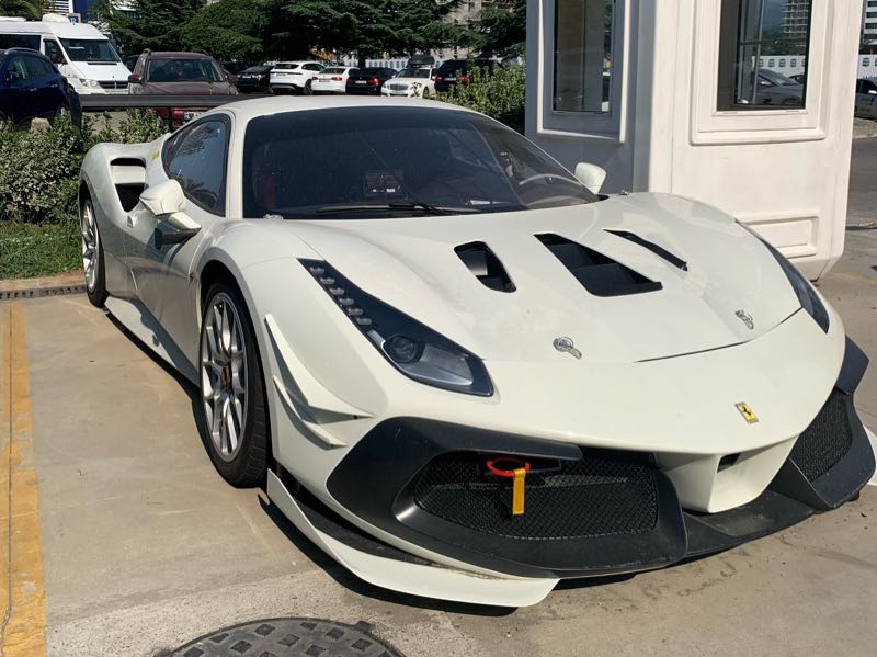 Ferrari 488 GTB spotted in Batumi