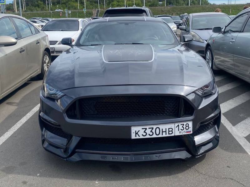 Ford Mustang Shelby GT350 spotted in Irkutsk