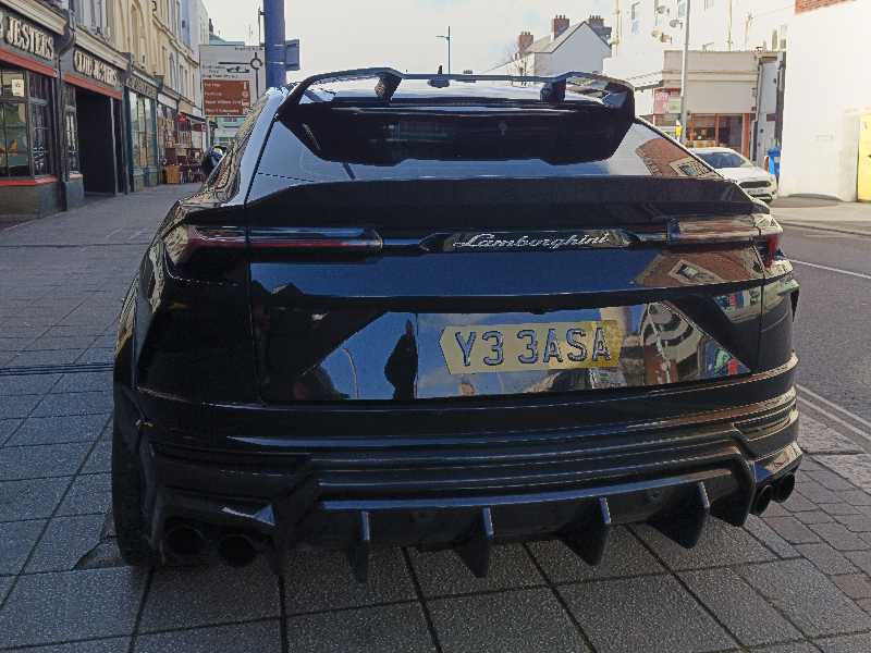 Lamborghini Urus spotted in Plymouth