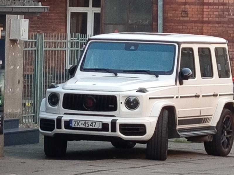 Mercedes-Benz G-Class spotted in Koszalin