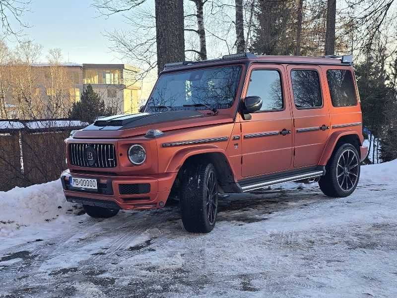 Mercedes-Benz G-Class spotted in Poprad