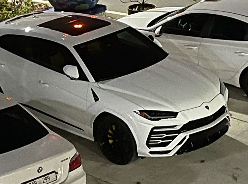 Lamborghini Urus spotted in Bayamón