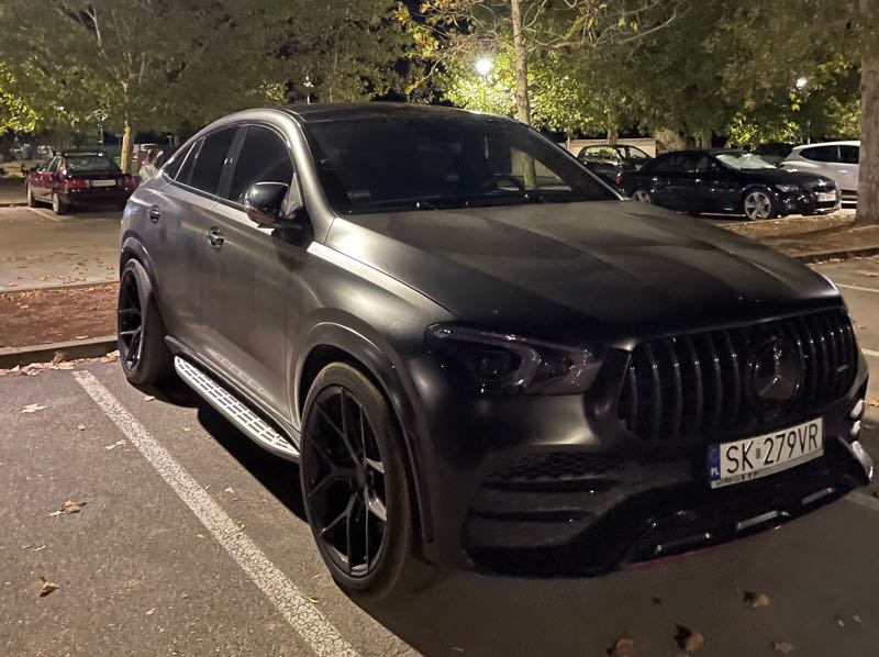 Mercedes-Benz GLE Coupe spotted in Zadar