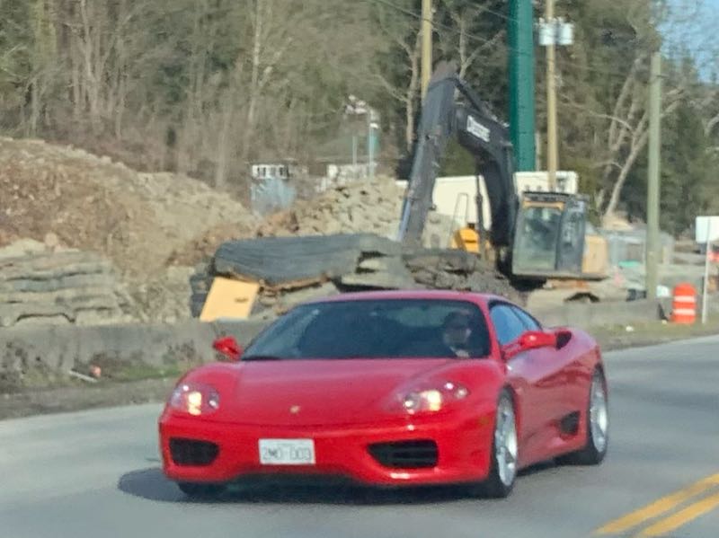 Ferrari F355 spotted in Abbotsford