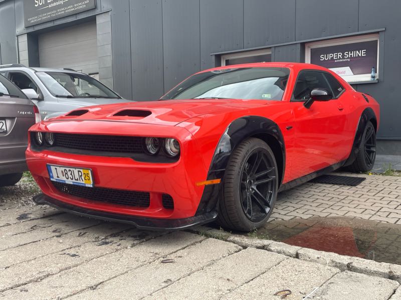Dodge Challenger spotted in Białystok