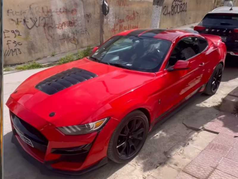 Ford Mustang Shelby GT500 spotted in Bou Attouche