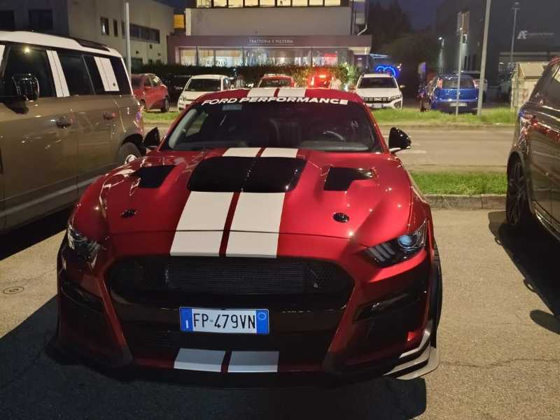 Ford Mustang Shelby GT500 spotted in Reggio nell'Emilia