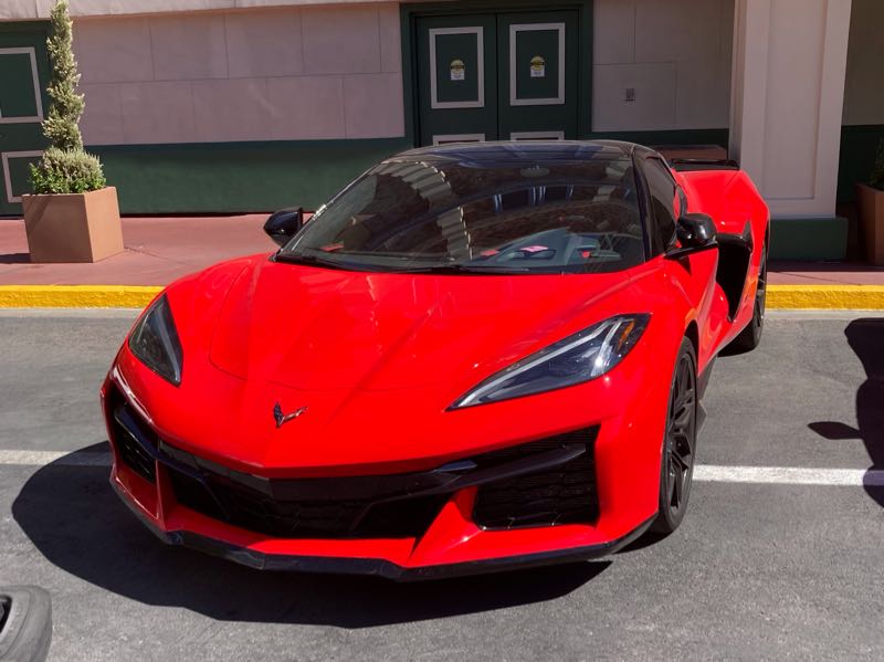 Chevrolet Corvette (2022) spotted in Paradise, United States