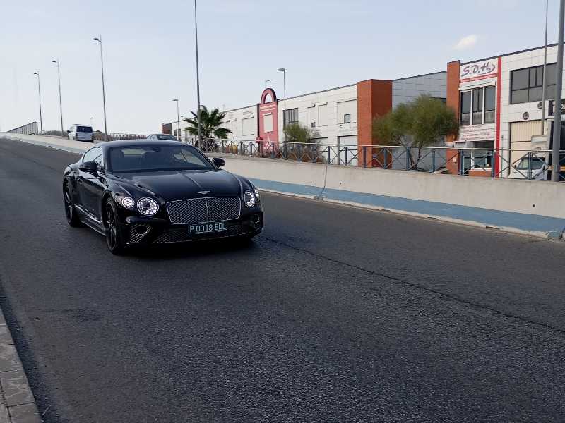 Bentley Continental GT (2018) spotted in El Puerto de Santa María, Spain