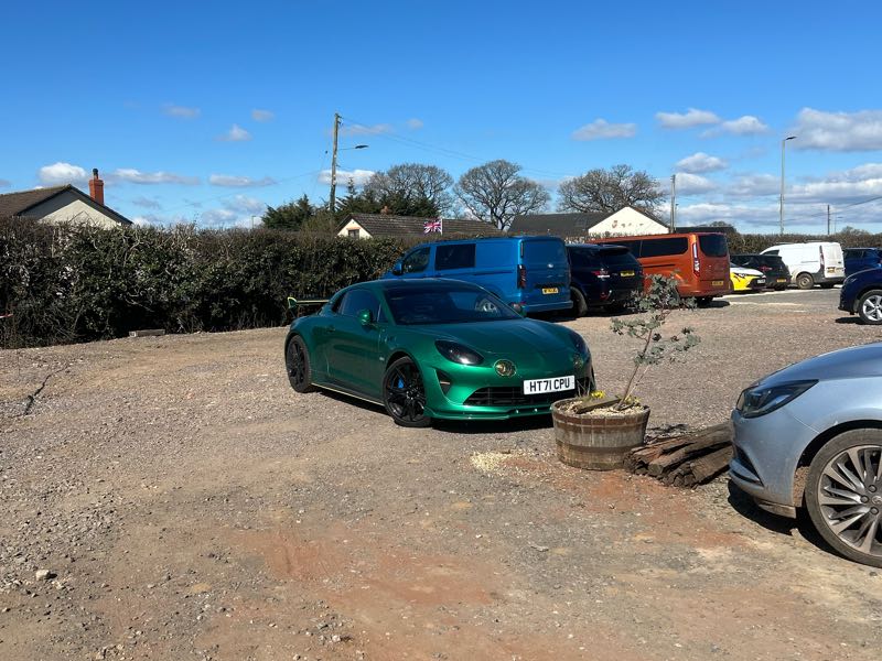 Alpine A110 spotted in Exeter