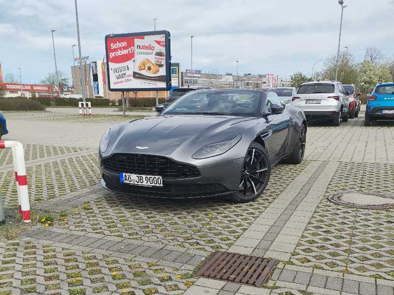 Aston Martin DB11 spotted in Altötting
