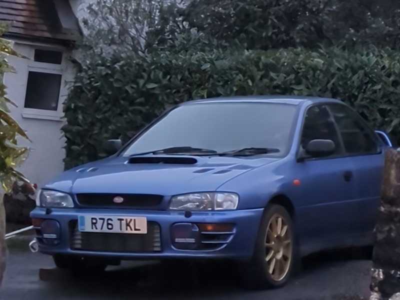 Subaru Impreza WRX spotted in Swansea