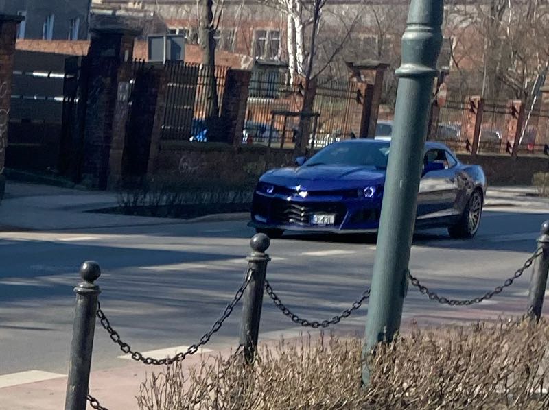Chevrolet Camaro ZL1 spotted in Brzeg