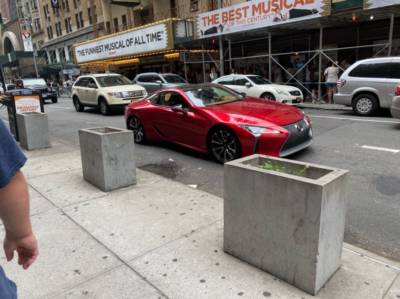 Lexus LC spotted in New York City
