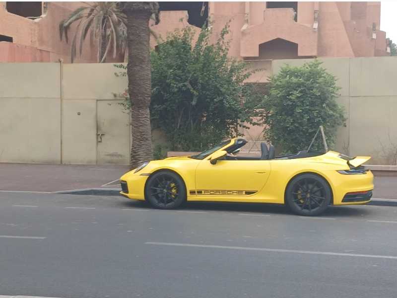 Porsche 911 spotted in Marrakesh