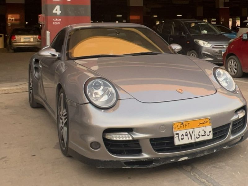 Porsche 911 Turbo spotted in Giza