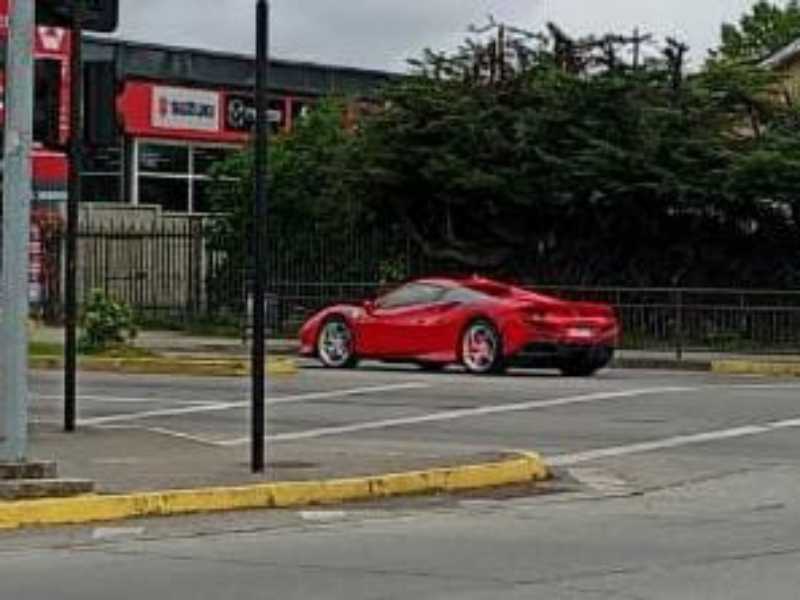 Ferrari 488 GTB spotted in Valdivia
