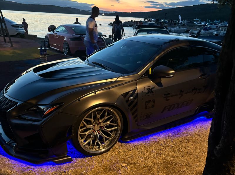 Lexus RC F spotted in Rijeka