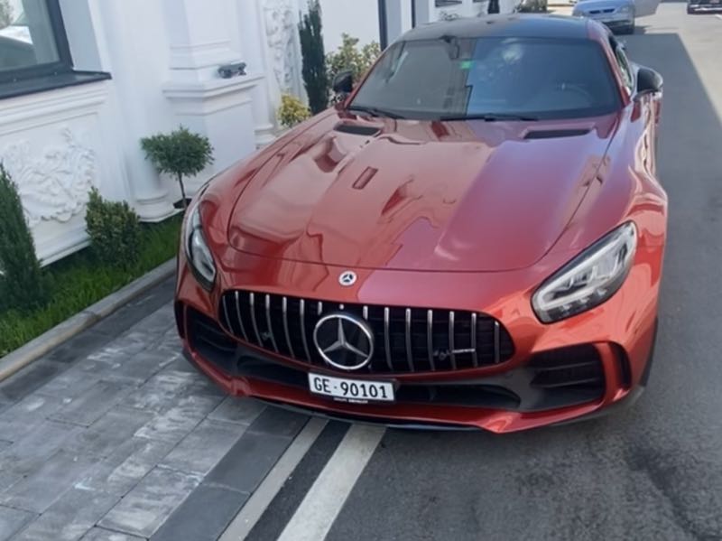Mercedes-Benz AMG GT spotted in Gjilan