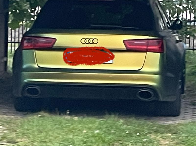 Audi RS7 (2019) spotted in Rollwitz, Germany