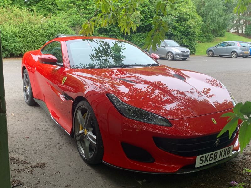 Ferrari Portofino (2018) spotted in Edinburgh, United Kingdom