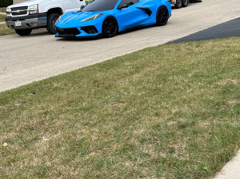 Chevrolet Corvette spotted in Taggia